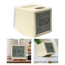 R??veil LED pour Enfants avec Affichage Num??rique Veilleuse et Option Snooze