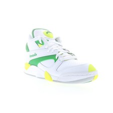 Reebok Court Victory Pump baskets pour hommes en cuir blanc