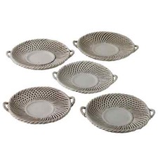 Paniers Anciens Céramique de Bassano Italie Années 40-50 Originaux