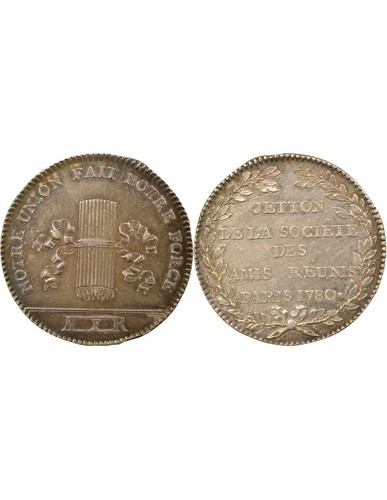 France franc maçon jeton - maçon,