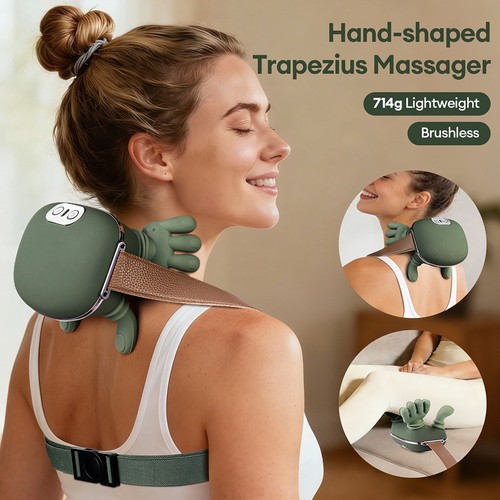 Masseur cervical chauffant