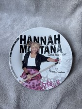 Chipped Disney Store Exclusive Hannah Montana Miley Cyrus Ceramic Plate