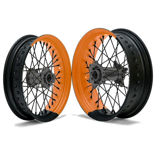 Autocollants jantes bicolores