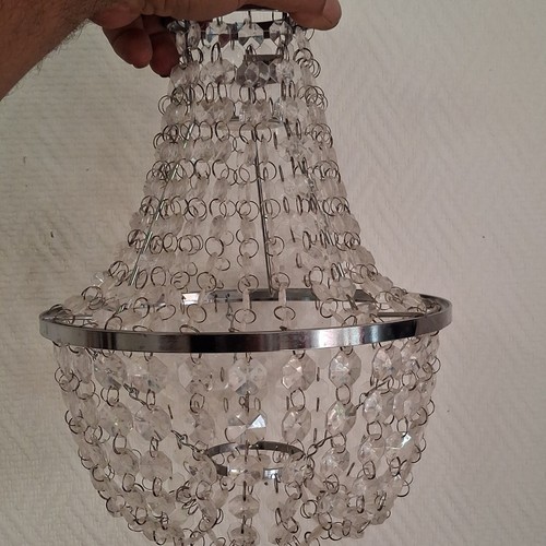 Lustre suspension cristal