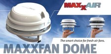 MAXXAIR MAXXFAN DOME VENT EXHAUST FAN 12V CAMPERVAN MOTORHOME (BLACK)