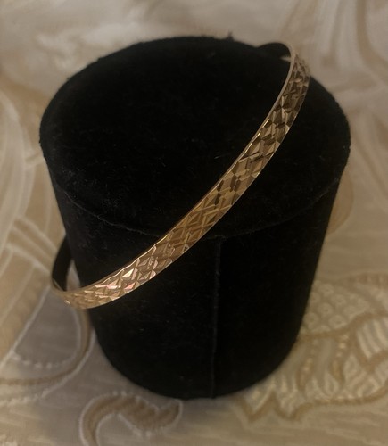 Bracelet jonc plat 18k - bracelet,