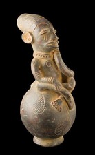 Jarre Mangbetu 27 cm - Vase en