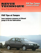 Revue Technique Automobile - FIAT Tipo et Tempra - Jusqu'à fin de fabrication