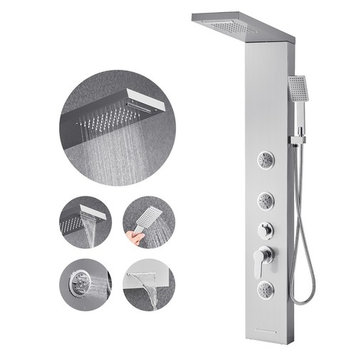 Colonne douche acier - de, en