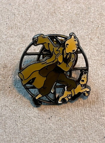 Tintin hergé pin s email - tintin,