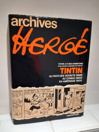 Archives hergé tintin - bd.,