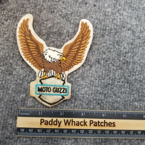 Vintage moto guzzi eagle patch - vintage,