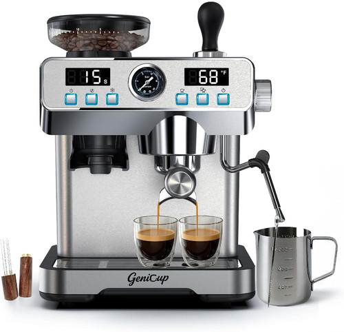 Espresso machine with grinder - espresso,