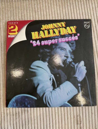 Double vinyle johnny hallyday - vinyle,