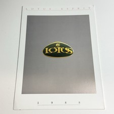 LOTUS ESPRIT / 8p folder