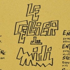 1967 Le Cellier Du Midi Restaurant Menu 28 Church Row Hampstead London England 1