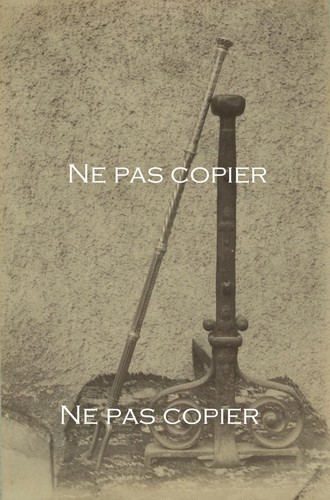 Chenêt cheminée vers 1880 - chenÊt,