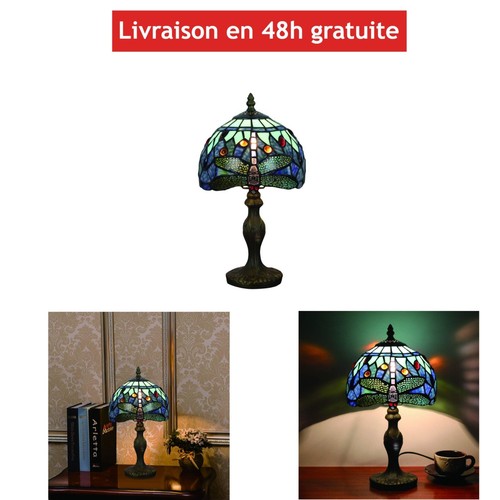 Lampe table tiffany - table,