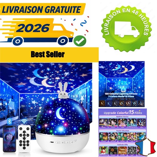 Veilleuse projecteur ciel