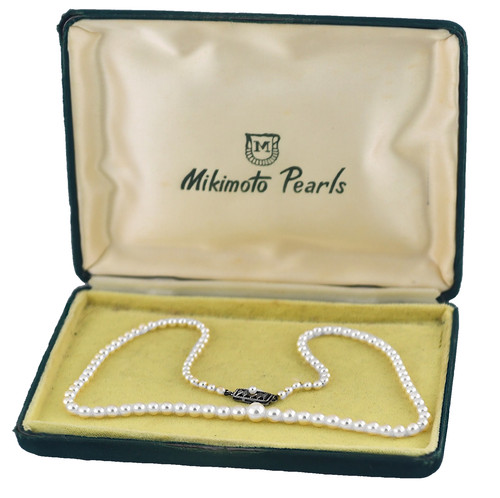 Vintage mikimoto graduated - mikimoto,