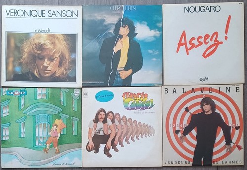 Lot disques vinyles - 6,