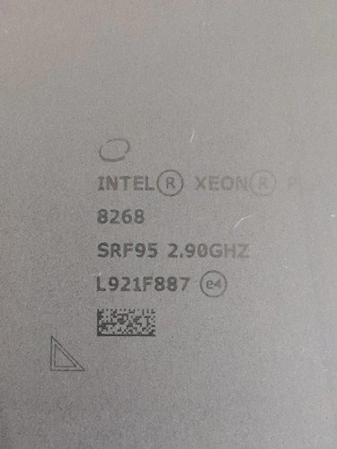 Intel xeon platinum 8268 srf95 - xeon,