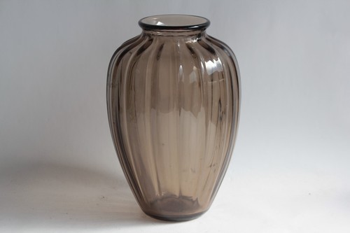 Vase verre muller frères - vase,