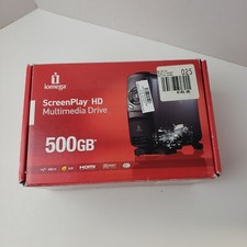Iomega ScreenPlay HD 500GB External USB 2.0 Multimedia Drive Open-Box