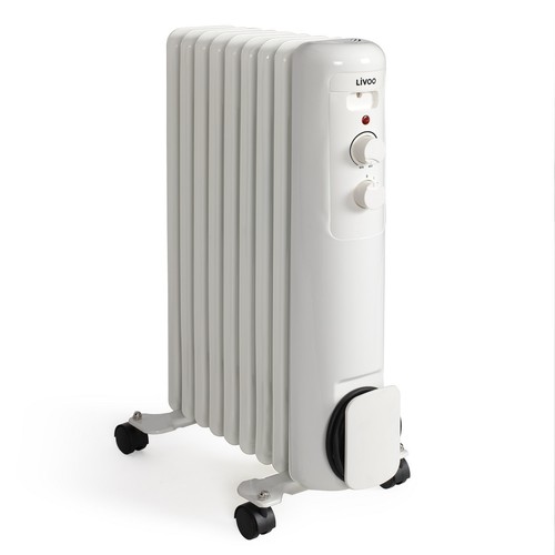 Livoo radiateur bain - bain, d'huile
