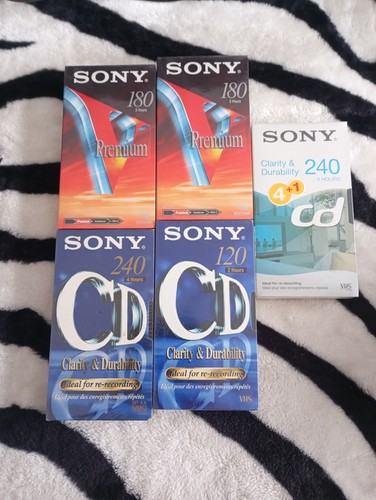 Cassettes vhs vierge sony - 5,