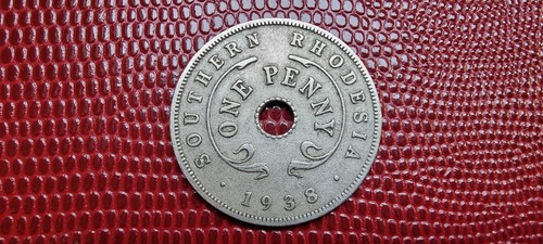 Penny 1938 1939 rhodésie - penny, ou