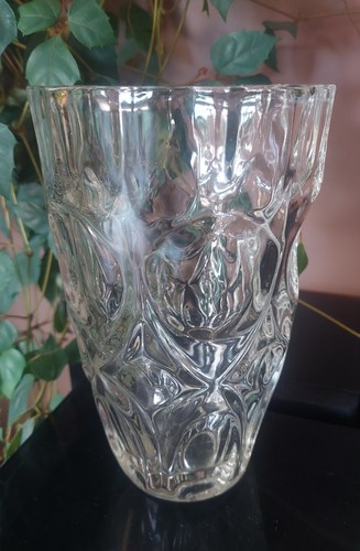 Grand vase vintage verre moule - vase,