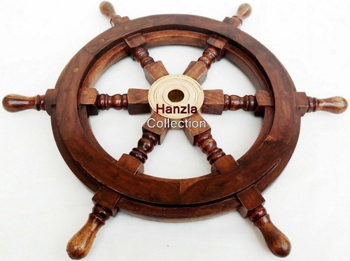 Volant bateau laiton - 18",