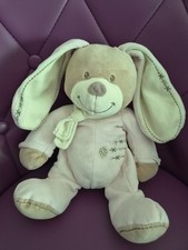 Doudou peluche lapin rose