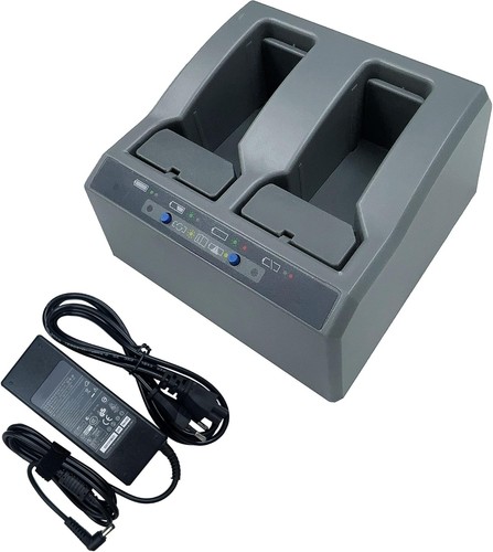 Dual slots battery charger for - slots,