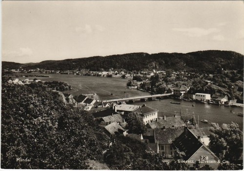 Cpa mandal norway - mandal, (1107871)