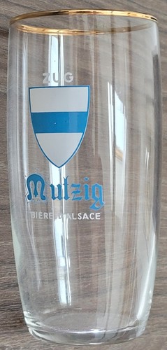 Ancien verre bière - 1,