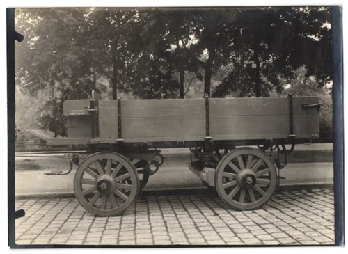 Photographie wagon plate-forme