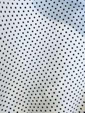 Tissus Coton 1m74 - Blanc Avec