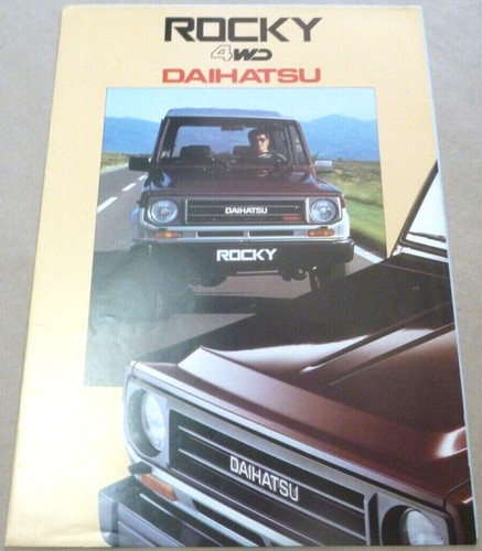 1987 daihatsu rocky 4x4 - 1987,