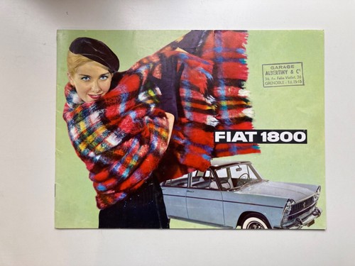 Vintage brochure sales