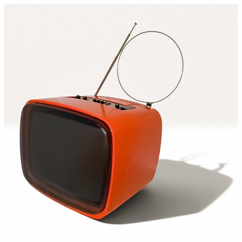 Télévision portable vintage - portable,