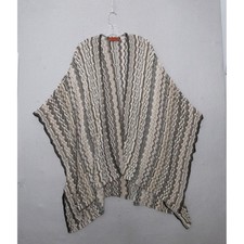 Missoni Poncho Cape OS Chevron