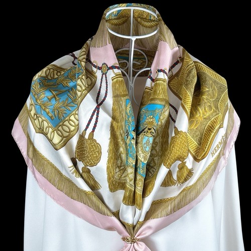 Foulard vintage soie - en,