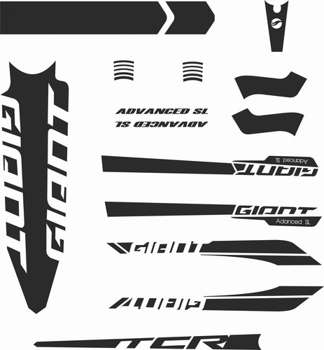 Adhésifs cadre giant tcr - adhésifs,