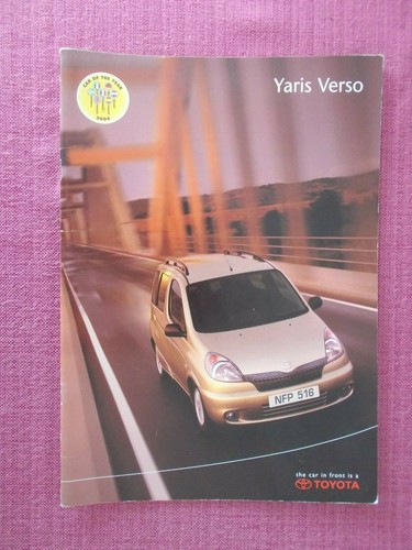 Toyota yaris verso - yaris,