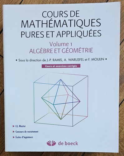 Cours mathématiques pures - cours,