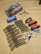 Playmobil 4002 Passenger Car & Train  W/Extra Track & Figures Accessories Plus!