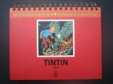 Agenda cartonné Tintin Temple