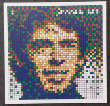 👾 INVADER Rubik cubist Mima Museum # Limited Edition Postcard Carte postale